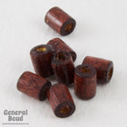 5mm Brown Wood Cylinder Bead-General Bead