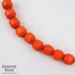 14mm Orange Wood Barrel Bead-General Bead