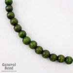10mm Green Round Wood Bead-General Bead