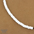 6mm White Pony Plastic Craft Bead-General Bead