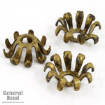 10mm Raw Brass Spoke Filigree Setting-General Bead