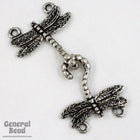 20mm Antique Silver Dragonfly Clasp-General Bead