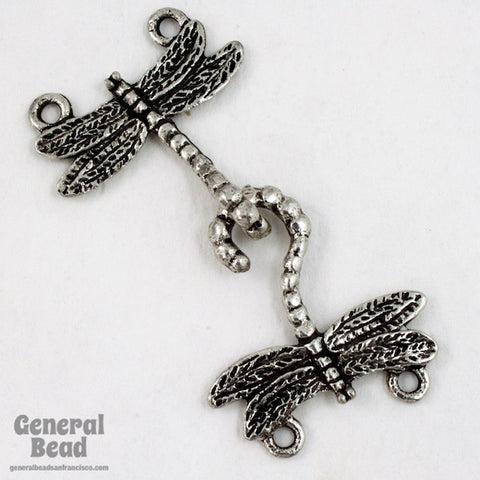 20mm Antique Silver Dragonfly Clasp-General Bead