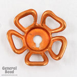 18mm Copper Five Petal Flower Filigree-General Bead