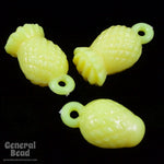 16mm Yellow Pineapple Drop-General Bead