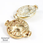 18mm Light Gold Disc Bead-General Bead