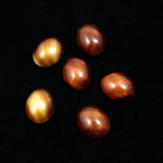 8mm x 10mm Brown Oval #508-General Bead