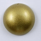 18mm Matte Antique Gold Cabochon-General Bead