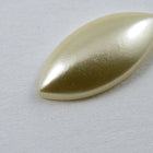 7mm x 14mm Cream Navette-General Bead