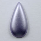 9mm x 18mm Frosted Lavender Teardrop (4 Pcs) #542-General Bead