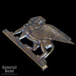 35mm Antique Brass Standing Sphinx #5433-General Bead