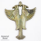 45mm Antique Silver Double Egyptian Bird (2 Pcs) #5434-General Bead