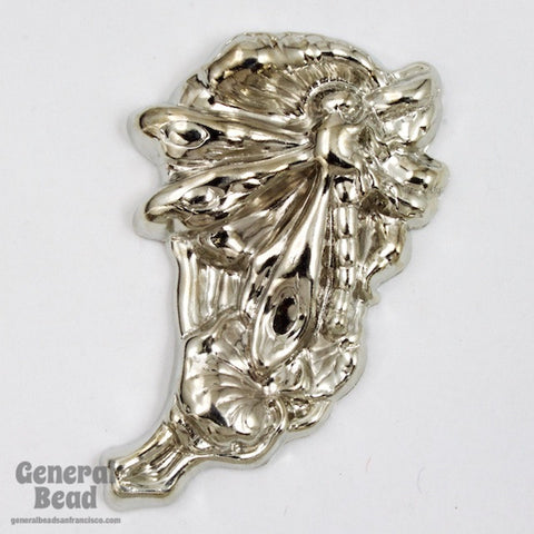 55mm Silver Dragonfly #5440-General Bead