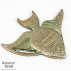 30mm Antique Silver Angelfish (2 Pcs) #5446-General Bead