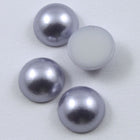 8mm Lavender Round Cabochon (6 Pcs) #544-General Bead