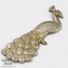 30mm Antique Silver Peacock-General Bead