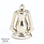 18mm Silver Lantern Charm #5492-General Bead