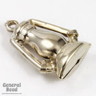 18mm Silver Lantern Charm #5492-General Bead