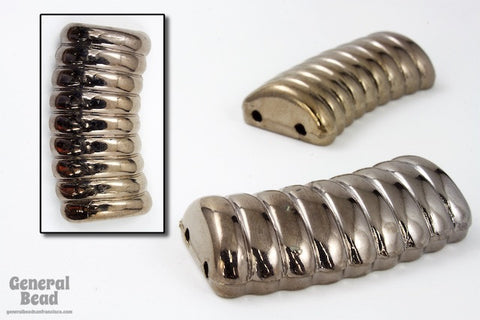 40mm Curved Gunmetal Bead-General Bead