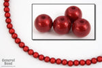 5mm Cranberry Wonder Bead-General Bead