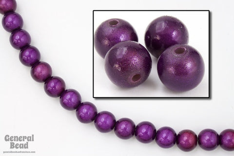 8mm Dark Purple Wonder Bead-General Bead