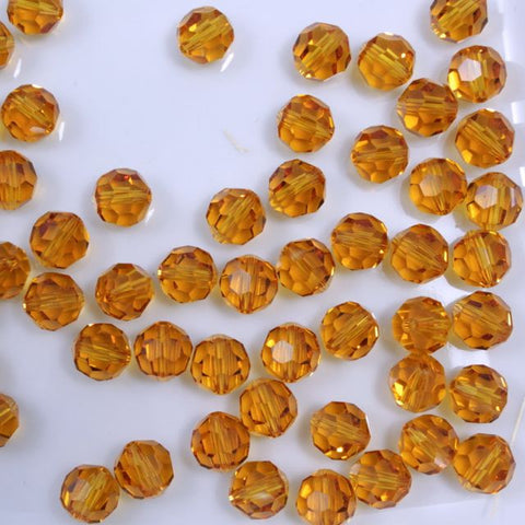5000 7mm Topaz Faceted Bead-General Bead