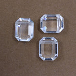 12mm x 15mm Crystal Rectangle-General Bead