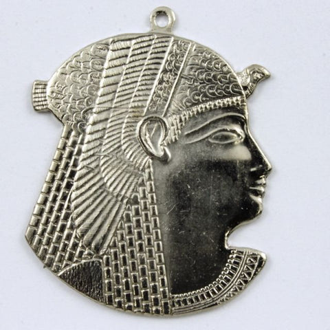 40mm Silver Colored Pharaoh Head #621-General Bead