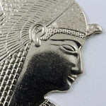 40mm Silver Colored Pharaoh Head #621-General Bead