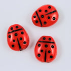 9mm Red Ladybug (4 Pcs) #641-General Bead