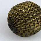 26mm Perforated Brass Round Bead (2 Pcs) #655-General Bead