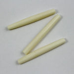 2 Inch White Bone Hair Pipe #BNH022-General Bead
