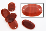 9mm x 14mm Brick Red Oval Vintage Sequin (100 Pcs) #6641-General Bead