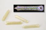 4mm x 15mm Vintage Beige Iris Dagger Sequin (50 pcs) #6647-General Bead