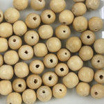 6mm Natural Round Wood Bead-General Bead