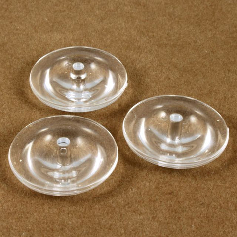 25mm Clear Disk (2 Pcs) #1396-General Bead