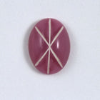 10mm x 14mm Pink Oval Cabochon #XS93-J-General Bead