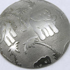 25mm Steel Dome with Elephant Oasis Motif-General Bead