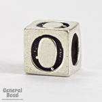 5mm Sterling Silver "0" Number Cube-General Bead