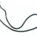 3mm x 3mm Hematite Barrel Bead (102 Pcs) #SP11-General Bead