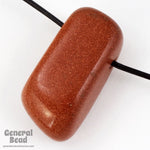 Large Top Drilled Goldstone Nugget (20 Pcs) #SP44-General Bead