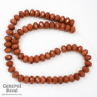 6mm x 10mm Goldstone Faceted Rondelle Strand #SP46-General Bead