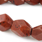 12mm x 18mm Faceted Mahogany Jasper Strand #SP82-General Bead