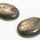18mm x 25mm Pyrite Cabochon #SPC012