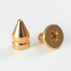 7.9mm Gold Spike with Screw #SPIKE8