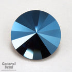 1122 14mm Metallic Blue Rivoli-General Bead