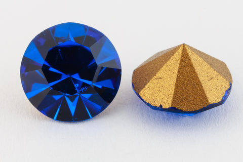 Vintage Swarovski Article 1100 Capri Blue Chaton (29ss, 39ss)-General Bead