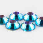 Swarovski 2058/2088 Aqua AB Flatback Rhinestone (5ss, 7ss, 9ss, 12ss, 16ss, 20ss, 30ss, 34ss)-General Bead