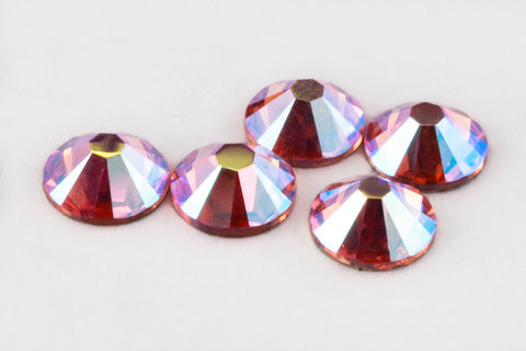 Swarovski 2058/2088 Light Rose AB Flatback Rhinestone (5ss, 7ss, 9ss, 12ss, 16ss, 20ss, 30ss)-General Bead