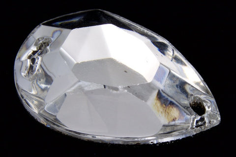 Swarovski 3232/2 11mm x 16mm Crystal Pear 2 Hole Sew-On-General Bead